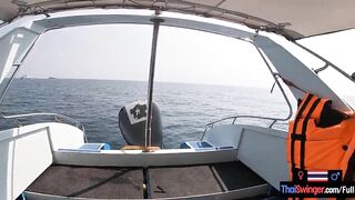Rented a boat for a day and had sex on it with