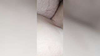 She masturbates with my penis
