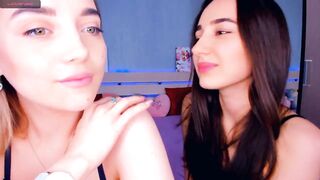 Sexsual young dyke 18 year old with small boobies having fun