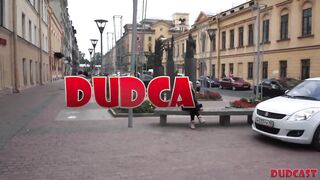 Huge-haired blonde's snatch becomes the Russian agent's prey