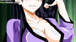 Hentai young Milf in stockings fucked by her friend