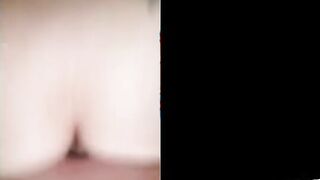 Wet amateur girl from behind