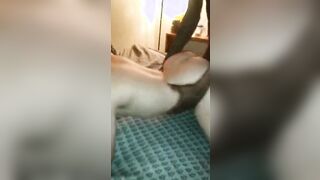 Doggy Style wifey bbcs, shared fiance. Young cuckold, thressome