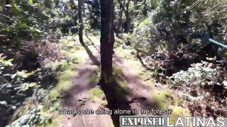 Sexy Neighbor Gets Fucked In the Woods