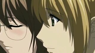 Hentai lovely teen gets cumshot
