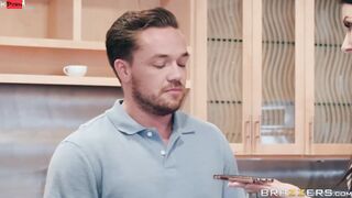 Sending Stepmom's Nudes Video With Reagan Foxx, Kyle Mason - Brazzers Official