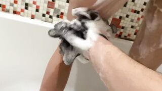 сексуальное купание любимой