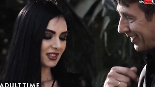 ADULT TIME - Widower Destroys Marley Brinx's Vagina At His Wifey's Funeral! FULL SEX TAPE