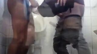 FUCKING IN PUBLIC BATHROOM