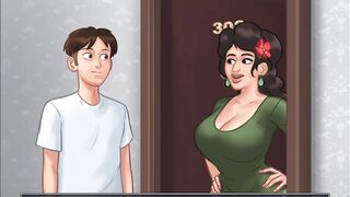 Summertime Saga - Boss's fiance gets gang bang ( Maria scenes)