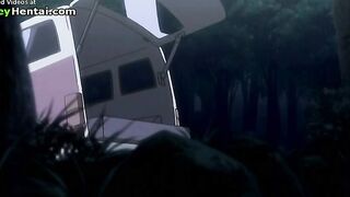 Hentai babe with huge boobs getting fucked