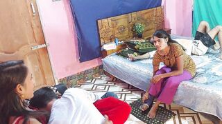Swinger games. Couples' exchange between pair of vulgar older couples Deshi Sex