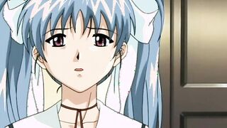 Hentai busty ladies have rough sex