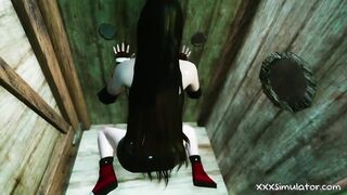 Wooden Glory Hole Lockhart 3D Anime Sex