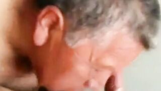 Grandpa blowjob series - 25
