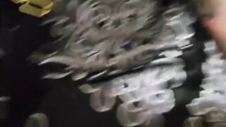 point of view inked dark haired gets bound up and banged!