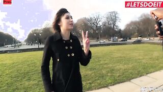 BUMSBUS - German women Meggie Marika Enjoys African Penis In The Backseat - LETSDOEIT