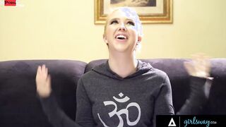 Huge Boobed Blonde Hoe Fucks Her Friend COMP
