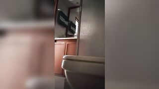 my neighbors peeing.