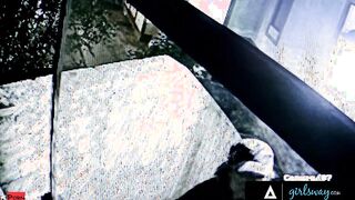 GIRLSWAY - Pervert Thief Getting Caught And Rough Screwed By Turned On Owner Angela White
