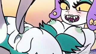 Cuphead Cala Maria Boss monster mermaid nailed tentacles