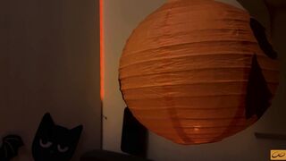 Lusty Skeleton Fucks Hottie Devil Rough On Halloween Night - Unlimited Orgasm