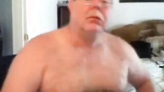 Dad Shows His Hairy Body