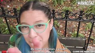 CARNEDELMERCADO - Crazy Hot Latina Blue Maria Takes It Hard From Behind