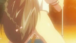 Hentai horny cute college girl needs sex