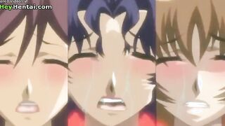 Hentai busty girl in uniform has rough sex