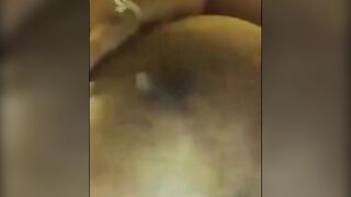 Mia Shows Her Big Black Titties Part Six