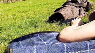 On a picnic and getting my pussy licked ;o)