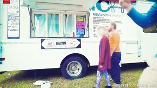 When The Food Truck Is A Rockin'... Video With Sean Lawless, Alex Blake - Brazzers Official