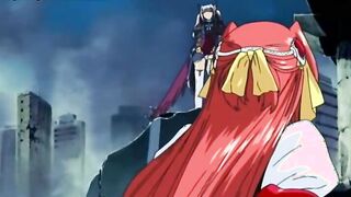 Hentai horny Milf with big tits has sex