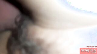 Real sex of an amateur couple with orgasm and cum inside the pussy SQUIRT P
