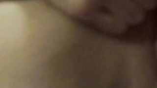 girlfriend takes a fat dildo