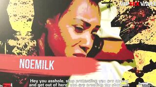 PORNDOEPEDIA - Hot Bombshell Noe Milk Getting Seduced Into Hardcore Beach Sex - VIPSEXVAULT