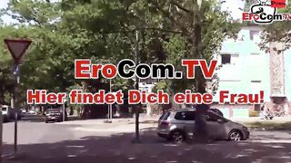 German 18 yo Yo with big jugs pick up for a hot