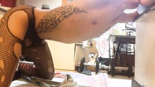 spit roasted by two dildos - rtweetmyass