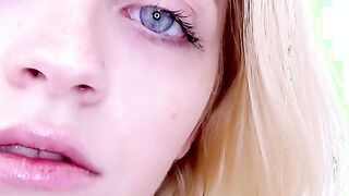 Skinny angel gets her teen pussy fucked in studio