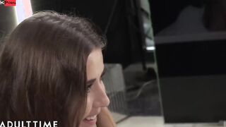 ADULT TIME - Soapy Lesbo 3-Way With Sybil, Veronica Leal, & Mary Rock