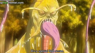 Hentai teen with big tits having rough sex