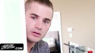 Family Grind - Turned On 19 Year Old Fucks Hardcore Style His Bae Gigantic Tits Aunty And Feeds Her With Cum