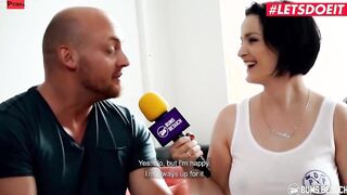 BUMSBESUCH - Long Ass Porn Myfreecam Makes Her Large Fan A Happy Man - LETSDOEIT