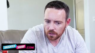 Daughter Swap - Perv Stepdads Swap Their sexy Barely Legal chick