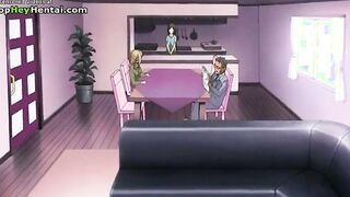Hentai tiny wife gets fucked hard at home