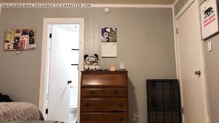 Fine AF College sluts Spied In Her Room