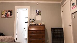Fine AF College sluts Spied In Her Room