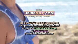 Ich lasse mich am Strand ficken - 4 Guys Gang Bang