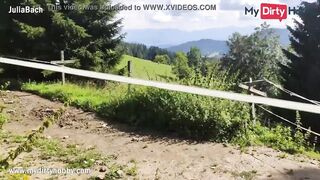MyDirtyHobby - Public stranger banged! with skinny amateur